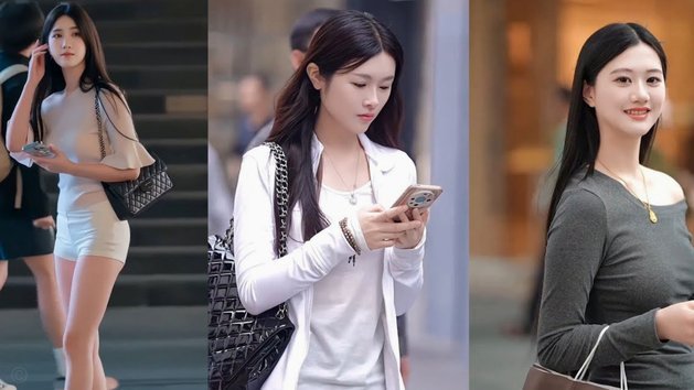 DAZN女主持现身意乙附加赛赛场，身着粉色皮外套气质夺目