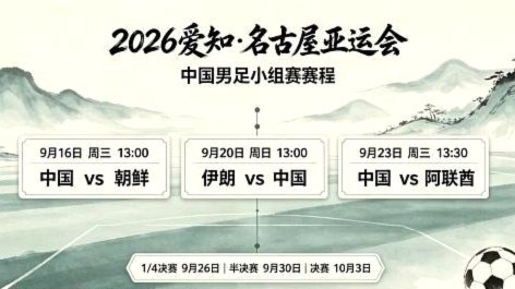 韩媒支招如何限制中国男足亚运队 重点关注吴曦领衔中场